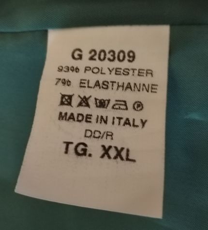 Giacca blazer da donna verde bottoni dorati doppiopetto giacca all-match tg XXL - Foto 7