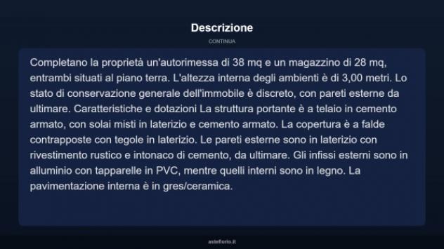 Immobile in asta di 428 m² con più di 5 locali e box auto in vendita a Maierato - Foto 4