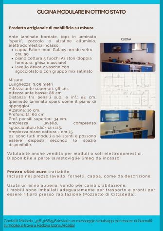 Cucina modulare ottimo stato - Foto 2