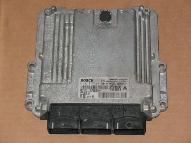 0281015199 ECU CITROEN PEUGEOT 2.2 EDC16CP39 0281015199 0 281 015 199 9666104080