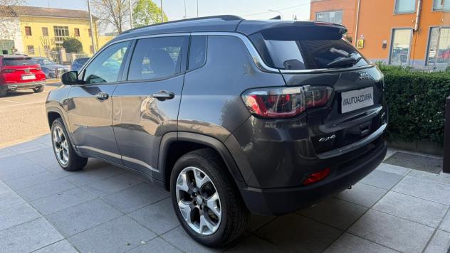 Jeep Compass 2.0 mjt Limited 4wd 140cv auto *18'', GANCIO TRAINO, VETRI, PROMO AZZURRA* - Foto 6
