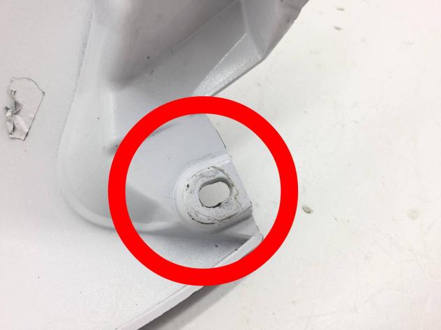 YAMAHA YZF-R 125 CARENA COPERCHIO DESTRO SERBATOIO BENZINA CARBURANTE 2008 2011 - Foto 9