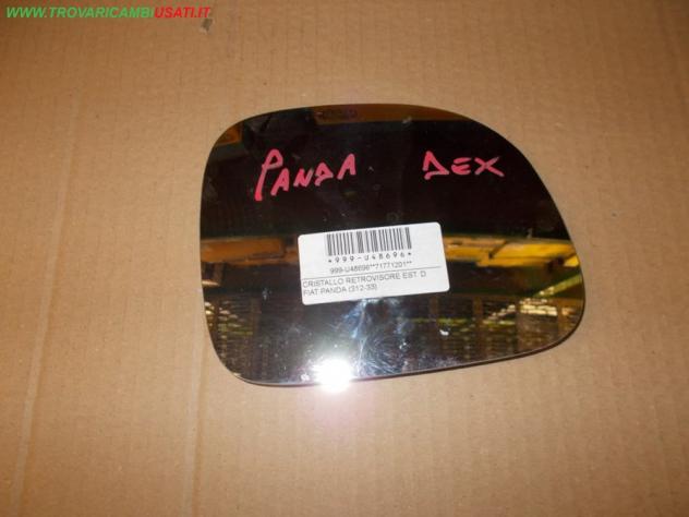 CRISTALLO RETROVISORE EST. D. FIAT PANDA (312-33) FIAT - PANDA - 01-01-2012 -, FIAT - PANDA Van - 01-06-2012 -