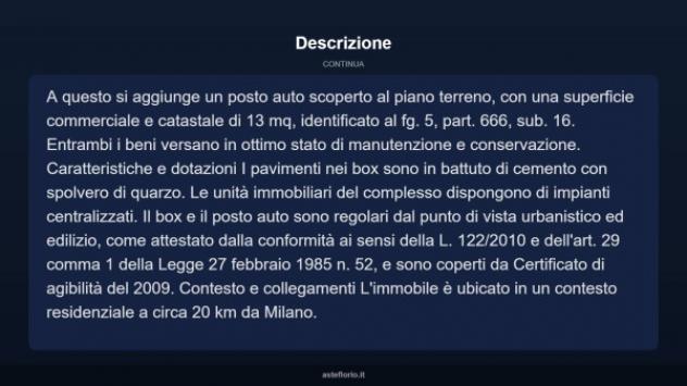 Immobile in asta di 22 m² in vendita a Liscate - Foto 6