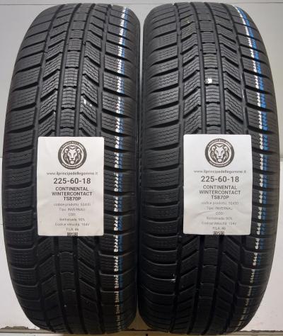 2 GOMME 225 60 18 CONTINENTAL A52430