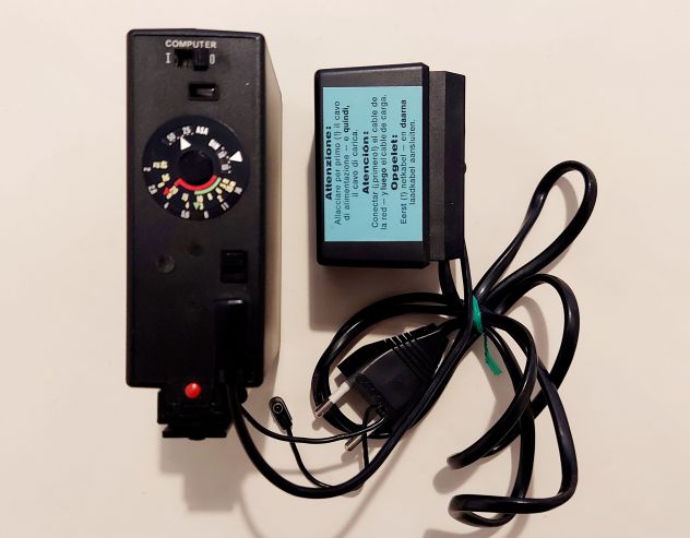 Flash elettronico Voigtländer V 38 RES a batteria a corrente elettrica + scatola - Foto 5