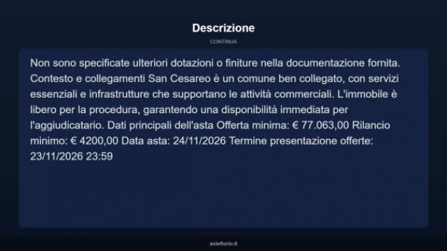 Immobile in asta di 109 m² in vendita a San Cesareo - Foto 4