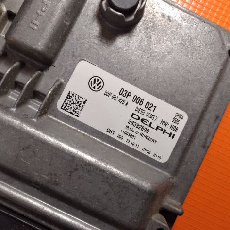 ECU VW VOLKSWAGEN POLO 03P906021 03P907425A DCM3.7 HW08 - Foto 5