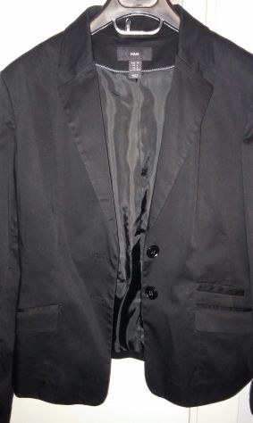 GIACCA DI COTONE NERA H&M