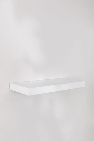 Mensola in legno laccato bianco 3 mt - Foto 4