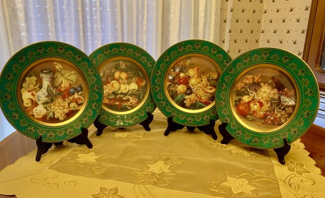 PIATTI DA ARREDO FRUIT COLLECTION CON ORO ZECCHINO