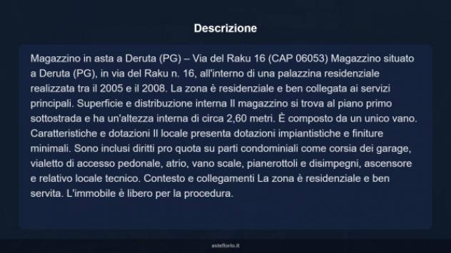 Immobile in asta di 5 m² in vendita a Deruta - Foto 4