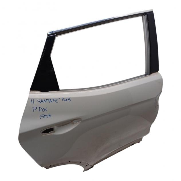 PORTIERA POSTERIORE DESTRA HYUNDAI Santa Fe 4° Serie 770042W000 (1218) - Foto 5