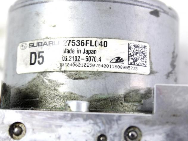 27536FL040 CENTRALINA POMPA AGGREGATO ABS SUBARU XV GT 2.0 B 4X4 115KW AUT 5P (2019) RICAMBIO USATO 06.2102-5070.4 06.2109-8308.3 06.2623-3332.1 28.51 - Foto 7