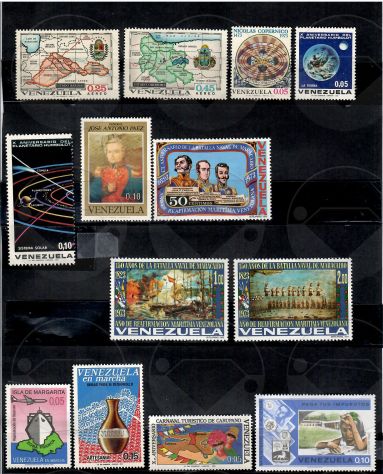VENEZUELA francobolli nuovi dal 1970 al 1982 - Foto 2