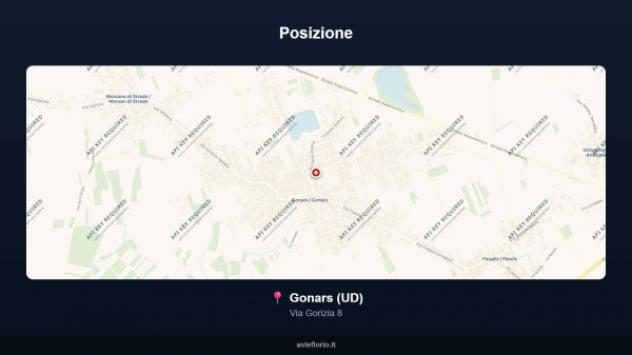Immobile in asta di 294 m² con più di 5 locali in vendita a Gonars - Foto 5