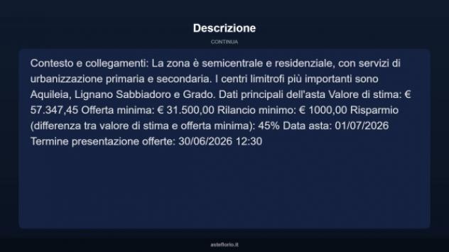 Immobile in asta di 160 m² con più di 5 locali in vendita a Marano Lagunare - Foto 16