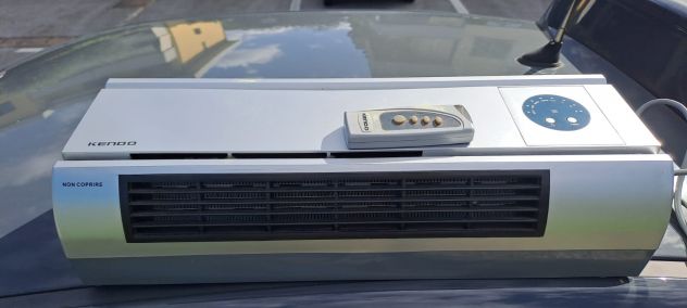 Stufetta elettrica termoventilatore con telecomando