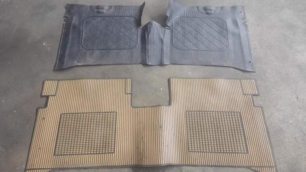Tappetto e sottotappetto in gomma posteriori Renault R5 L 1978 - Foto 3