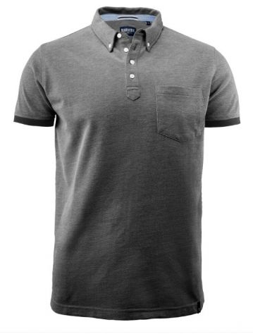Polo speciali uomo, polo Harvest melange cotone super piquet - Foto 4
