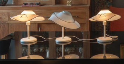 LAMPADARIO E ABAJOUR IN VETRO DI MURANO RARO - Foto 2