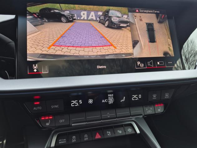 Audi A3 SPORTBACK TFSI MHEV S LINE EDITION S-TRONIC MATRIX SONOS TETTO CARPLAY 360 ACC AUTO UFFICIALE AUDI 1 PROPRIETARIO - Foto 5