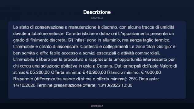 Immobile in asta di 96 m² in vendita a Catania - Foto 18