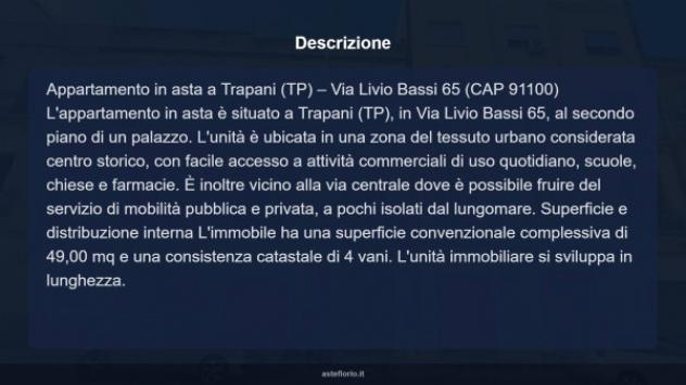 Immobile in asta di 49 m² in vendita a Trapani - Foto 10