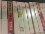 Vhs registrabili di varie marche vuote e altre con film originali
