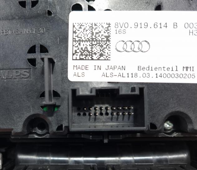 JOYSTICK COMPUTER DI BORDO AUDI A3 Sportback Serie (8VA) 8V0919614B (1218) - Foto 14