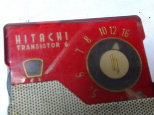 2 radio vintage an 1958 e 1960 in OM di marca HITACHI E SHARP - - Foto 8