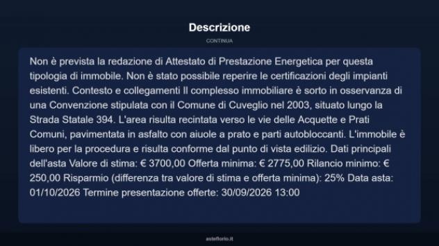 Immobile in asta di 12 m² in vendita a Cuveglio - Foto 7