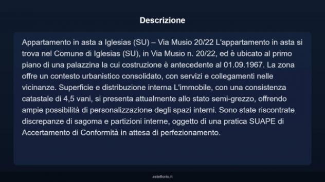 Immobile in asta di 70 m² in vendita a Iglesias - Foto 11