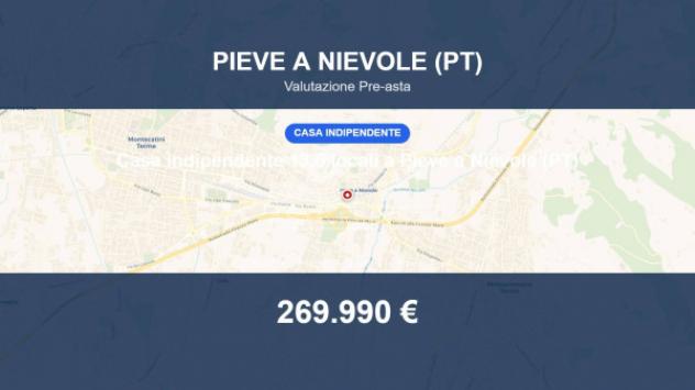 Immobile in asta di 226 m² con più di 5 locali in vendita a Pieve a Nievole