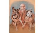 Regala un Ritratto a matita un disegno o in pittura