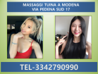 TEL 3342790990 - via pedena sud 17 modena MASSAGGI TUINA Nuova Ragazza - Foto 3