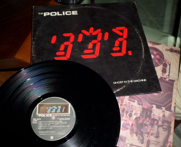 THE POLICE - Ghost in The Machine - LP / 33 giri + Inner 1981 A&M