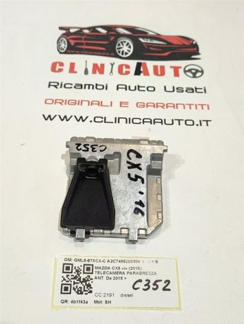 TELECAMERA ANTERIORE MAZDA CX-5 Serie GML8-67XCX-C A2C7485200300 SH (1216)