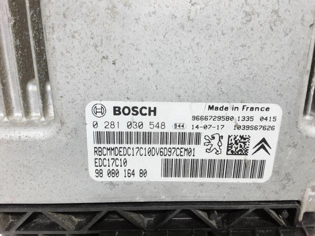 CENTRALINA MOTORE CITROEN C4 Picasso II 9808016480 9HP (DV6DTED) Diesel 1600 (13) - Foto 2