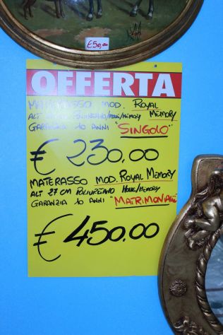 Materassi Royal Memory – 25036 - Foto 3