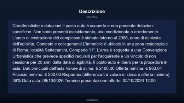 Immobile in asta di 12 m² in vendita a Roma - Foto 4