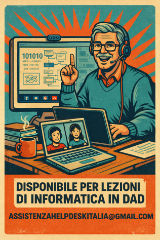 Corso e lezioni di informatica in DAD