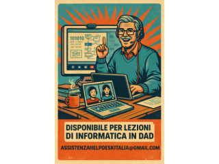 Corso e lezioni di informatica in DAD