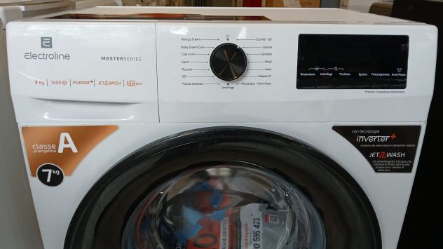 🚨LAVATRICE SLIM INVERTER ELECTROLINE 7KG NUOVO SC CON GARANZIA🚨 - Foto 3