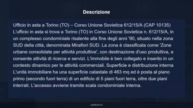 Immobile in asta di 463 m² in vendita a Torino - Foto 10