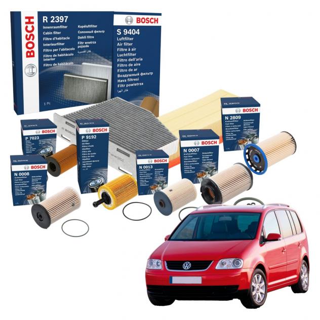 Kit Tagliando 4 Filtri Bosch Ktb006 Skoda, Vw