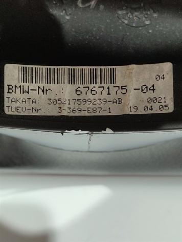 VOLANTE BMW Serie 1 Serie (E87) 6767175 3051626 M47N204D4 (0407) - Foto 2