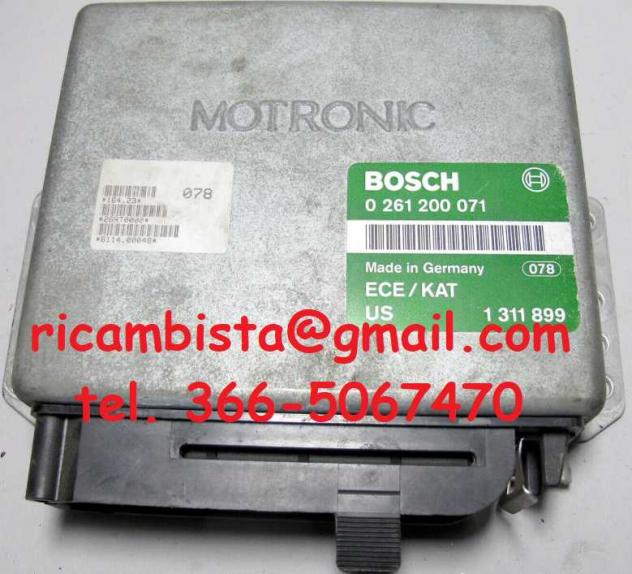 0261200071 BMW E30 M3 centralina motore Motronic