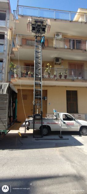 Traslochi,noleggio autoscala,sbarazzi al 338.9200544
