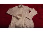 Camicia bianca coste trasversali altorilievo Tg M - NUOVA
